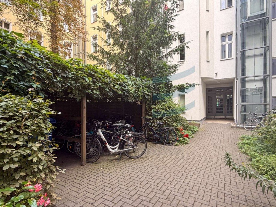 Innenhof Dachgeschosswohnung Berlin