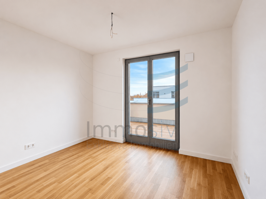 Zimmer mit Terrassenzugang Penthousewohnung Nauen