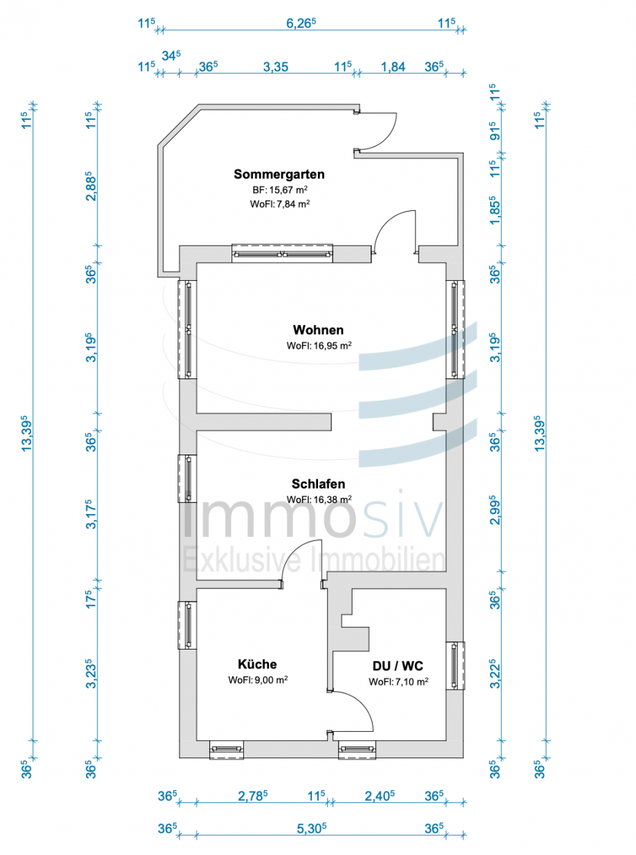 Grundriss Bungalow Sch�nwalde-Glien