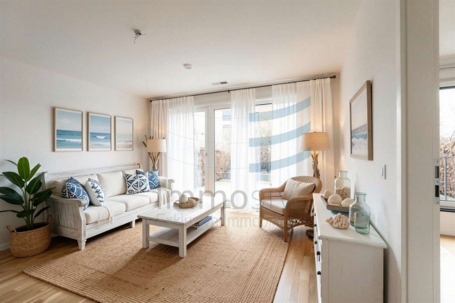 Wohnzimmer - (KI generiert) Erdgeschosswohnung Berlin